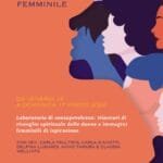 Volantino evento "La ricerca spirituale delle donne e il linguaggio femminile"