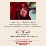 Volantino evento "Il Tibet e i tesori della mente"