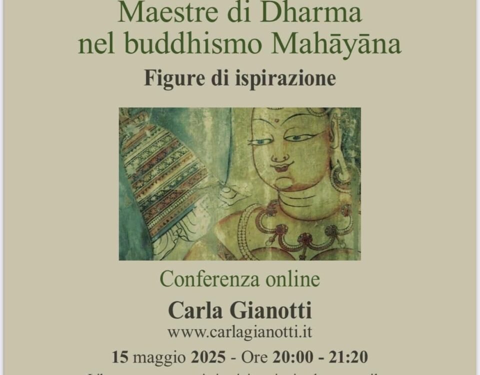 Locandina evento: Maestre di Dharma nel buddhismo Mahayana