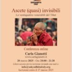 Locandina evento: Ascete (quasi) invisibili